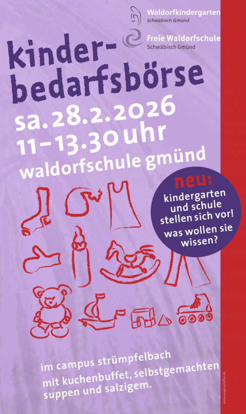 Plakat Kinderbedarfsbörse