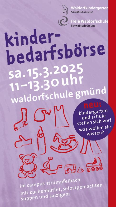 Plakat Kinderbedarfsbörse