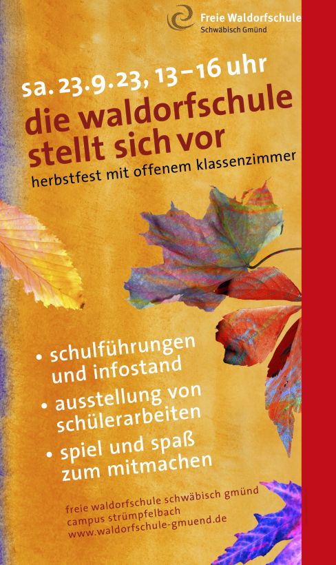 Plakat Herbstfest