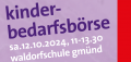 Kinderbedarfsbörse an der Waldorfschule 